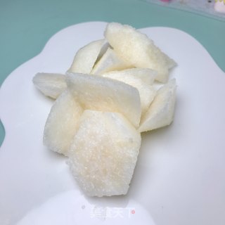 雪梨百合泥的做法步骤：2
