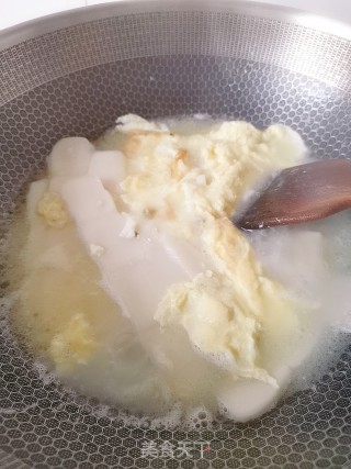 鸡蛋煮年糕的做法步骤：6