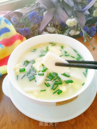 鸡蛋煮年糕的做法步骤：9