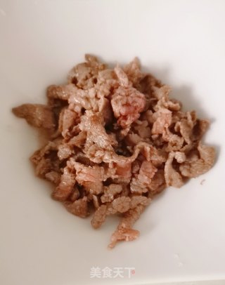 萝卜丝炒牛肉的做法步骤：6