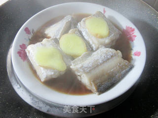 清蒸带鱼的做法步骤：9