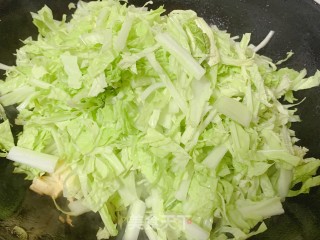熬白菜豆腐的做法步骤：4