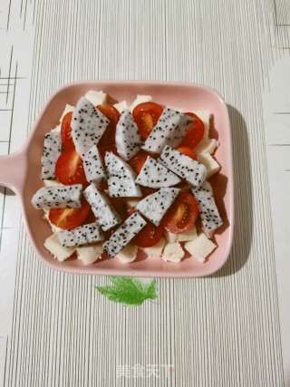 奶香水果披萨的做法步骤：5