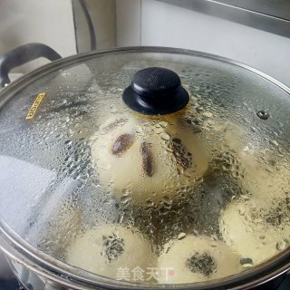 玉米鸡蛋发糕的做法步骤：19