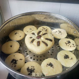 玉米鸡蛋发糕的做法步骤：21
