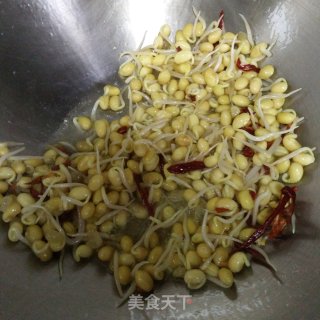 干煸黄豆芽的做法步骤：5