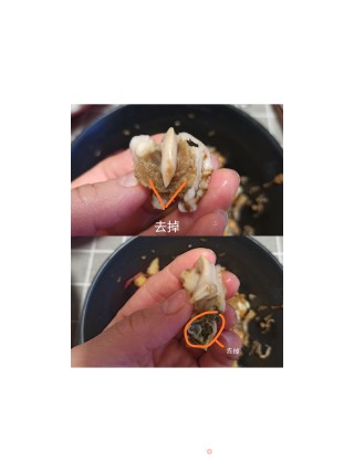 韭菜炒扇贝的做法步骤：1