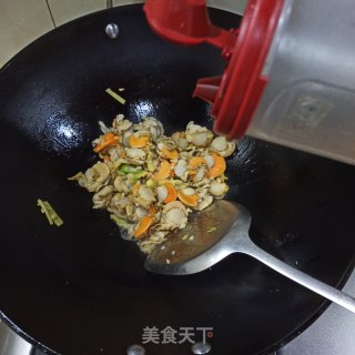 韭菜炒扇贝的做法步骤：5
