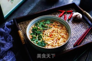 酸汤面的做法步骤：12