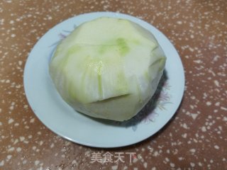苤蓝炒肉丝的做法步骤：3