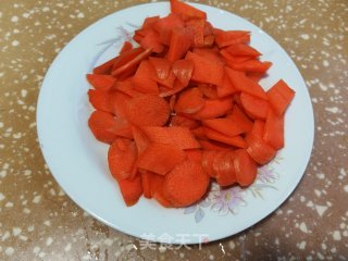胡萝卜炒肉的做法步骤：4