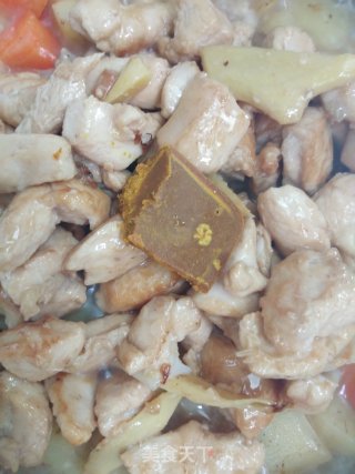 咖喱鸡肉饭的做法步骤：8
