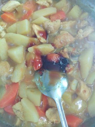 咖喱鸡肉饭的做法步骤：9