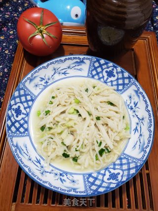 蒜香金针菇的做法步骤：9