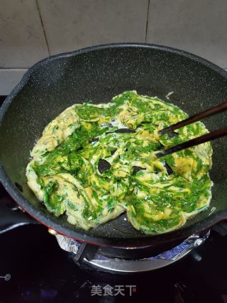 韭菜炒鸡蛋的做法步骤：8