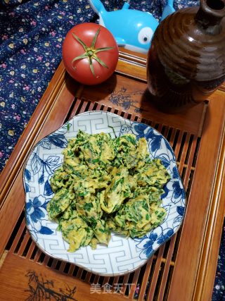 韭菜炒鸡蛋的做法步骤：11