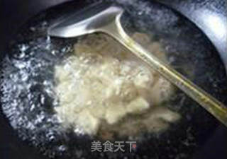 鸡棕菌鸡毛菜炒面疙瘩的做法步骤：8