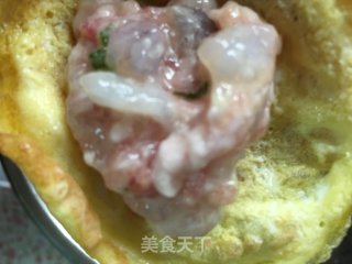虾肉蛋饺的做法步骤：7