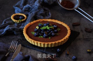 脏脏巧克力派的做法步骤：11