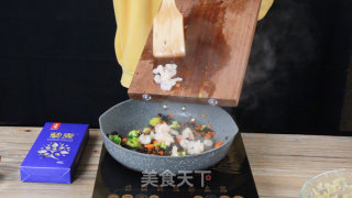 轻食藜麦虾仁饭，保持维密身材不需要理由！就是自己的原创图片的做法步骤：5