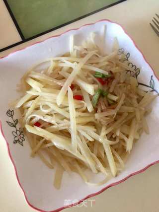 酸辣土豆丝的做法步骤：4