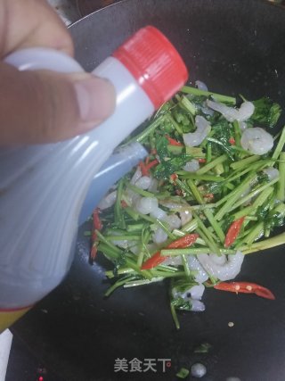 芹菜炒虾仁的做法步骤：9