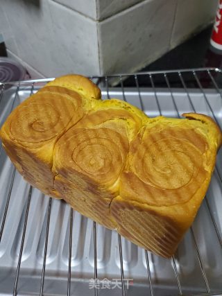 南瓜吐司的做法步骤：16