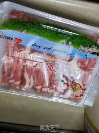 酸汤肥牛的做法步骤：3