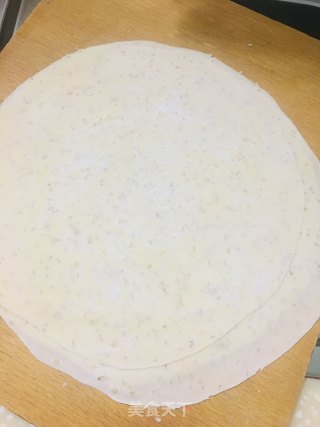 儿时小吃～炕煎饼的做法步骤：1