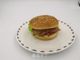 汉堡︱牛肉汉堡的做法步骤：7