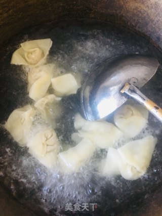 10分钟搞定～鸡肉馄饨的做法步骤：4