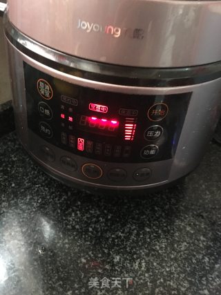 红豆黑米粥的做法步骤：5