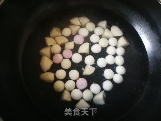 桂花荸荠小汤圆的做法步骤：6