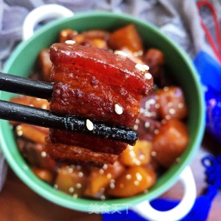 红烧肉炖土豆的做法步骤：11