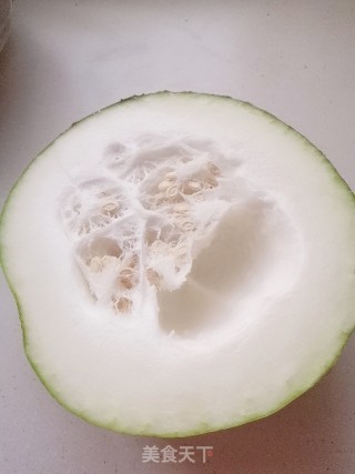 炝炒冬瓜片的做法步骤：1