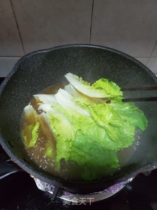 荷包蛋榨菜米粉汤的做法步骤：3