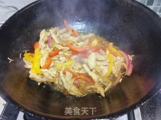 糖醋鸡胸肉的做法步骤：7