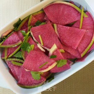 糖醋心灵美萝卜的做法步骤：4