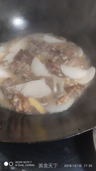 鸭肉萝卜煲的做法步骤：7