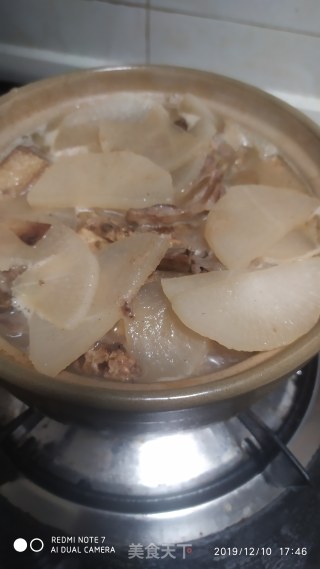 鸭肉萝卜煲的做法步骤：8