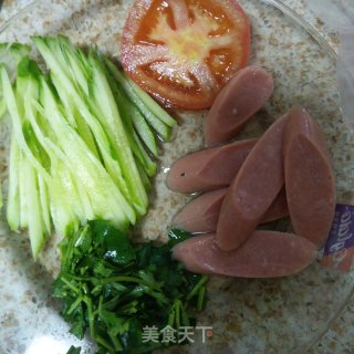 冷面热做的做法步骤：7