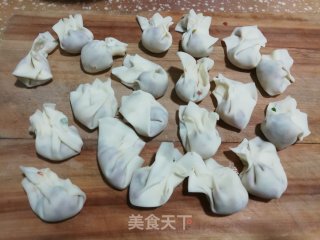 肉末山药小馄饨的做法步骤：7