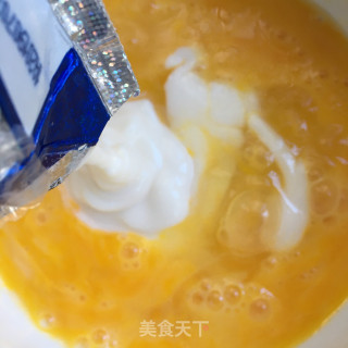 糖桂花酸奶蛋糕的做法步骤：3