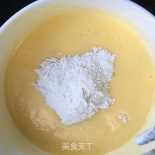 糖桂花酸奶蛋糕的做法步骤：4