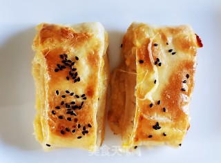 地瓜夹心芝士烤饼的做法步骤：6