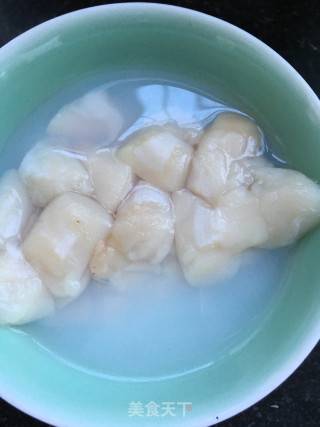 鲜贝滑蛋的做法步骤：9
