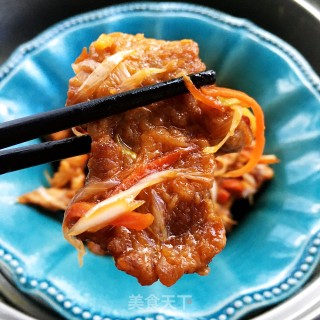 家常锅包肉的做法步骤：12