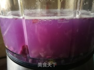 紫薯豆浆的做法步骤：7