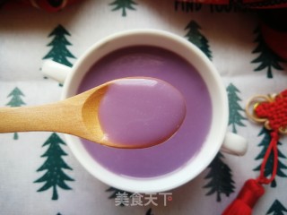 紫薯豆浆的做法步骤：9