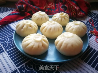 萝卜缨豆腐粉条素包的做法步骤：36